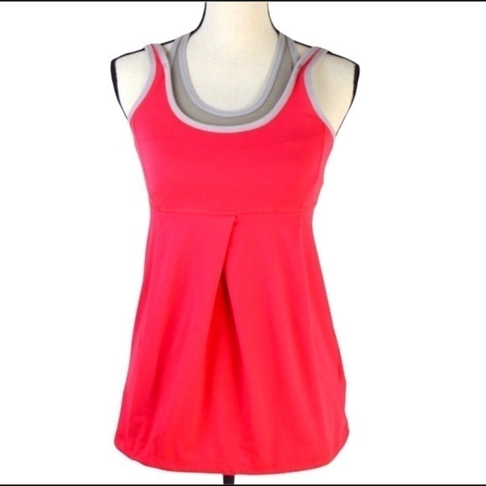 Lole Racerback Yoga Tank Built-In Bra Size XS